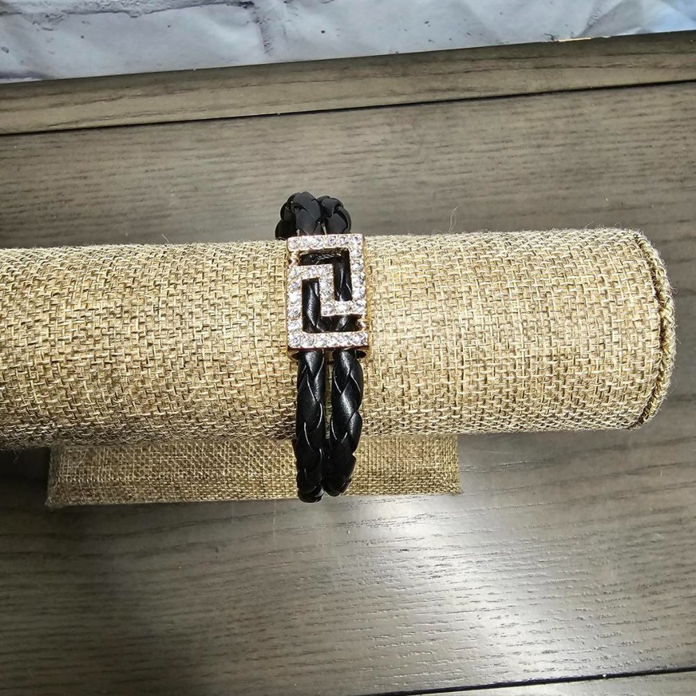 Black Corded bracelet